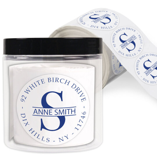 Banded Initial Round Address Labels